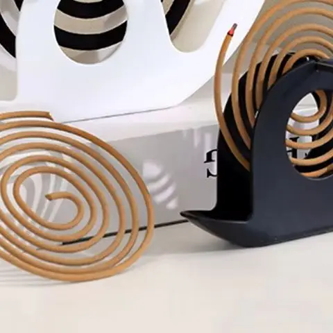 Weihrauch Halter Spule Weihrauch Brenner Rahmen Eisen Moskito Spule Halter Moderne Abweisende Weihrauch Rack Für Haushalt Schlafzimmer Terrasse Image