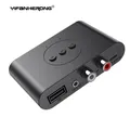 Ricevitore audio 5.0 compatibile con Bluetooth NFC U Disco RCA 3,5 mm AUX USB Adattatore wireless per musica stereo con microfono per altoparlante kit per auto