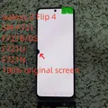 CAESBON Schermo difettoso pieghevole AMOLED Galaxy Z Flip 4 originale al 100%, SM-F721, F721B, F721U Touch screen con componenti di ricambio