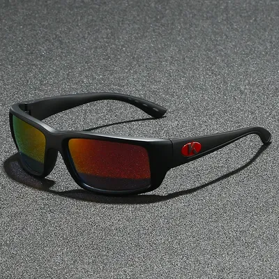 KAROS Mens Polarized Light Weight Sunglasses for Sports Outdoor Driving Lens Sunglasses Men PC Frame Sun Glasses UV400