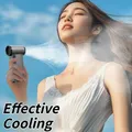 Nuovo ventilatore turbo ad alta velocità portatile da esterno - Mini ventilatore d'aria ricaricabile portatile, aspirapolvere per auto e gonfiatore