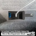 Glovebox Hub USB per Tesla New Launch Juniper 2025 Highland 2024 Porta Type-C Display digitale Splitter Docking