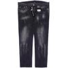 Dsquared2 Herren Jeans, Gr. 54, grau, Baumwolle, Leder