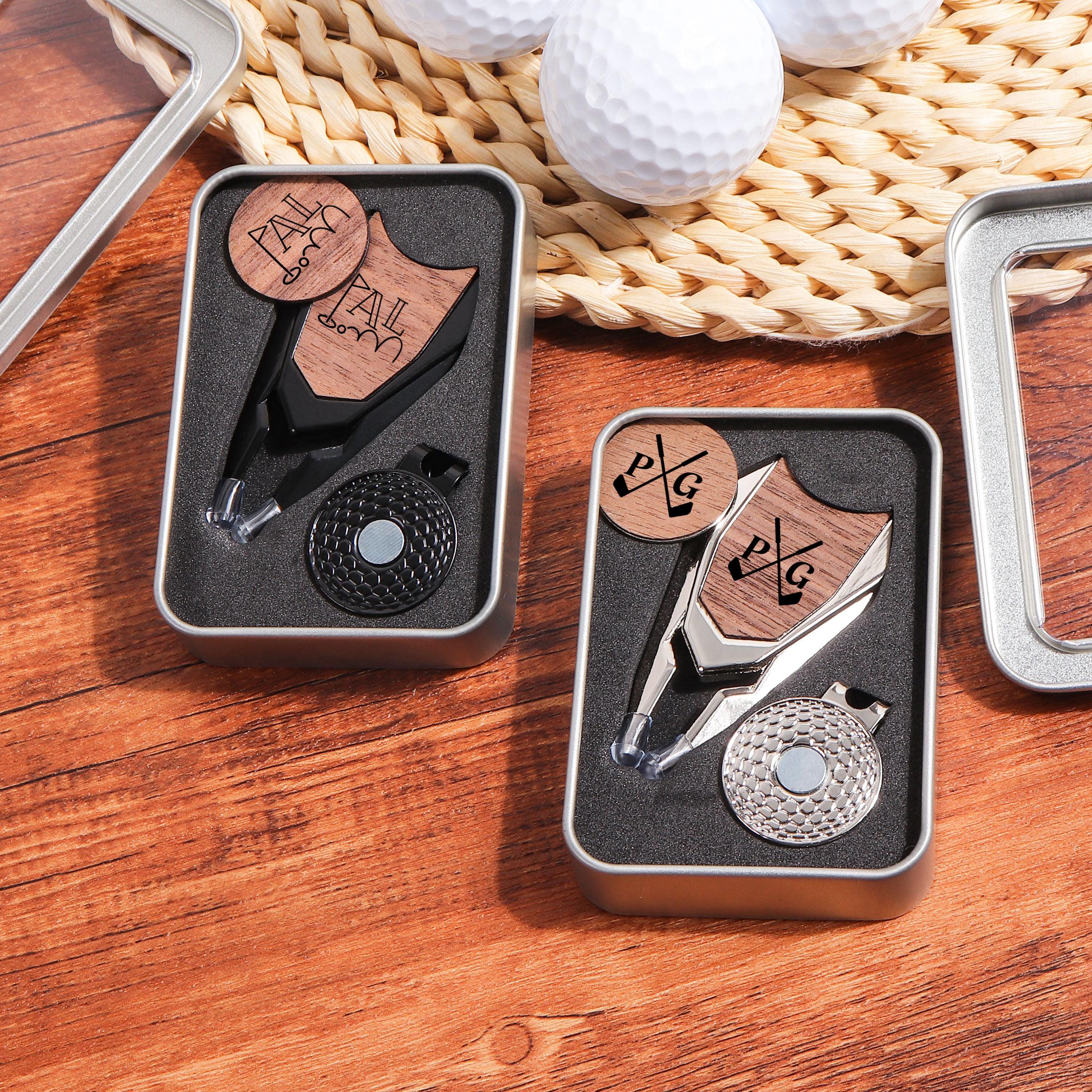 Set da golf personalizzati per testimoni dello sposo, set di marcatori per palline da golf personalizzati, regali unici per testimoni dello sposo per