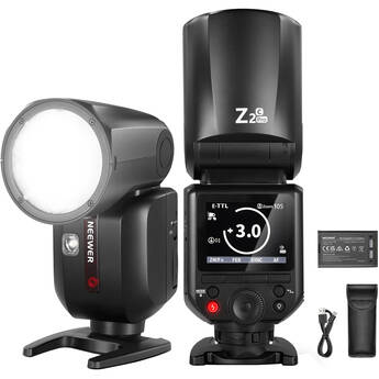 Neewer Z2PRO-C TTL Round Head Flash Speedlite for Canon 66606692