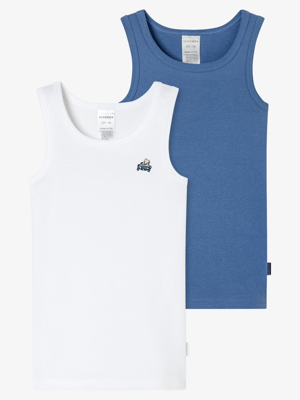 Schiesser Unterhemd Jungen mehrfarbig, 140 Image