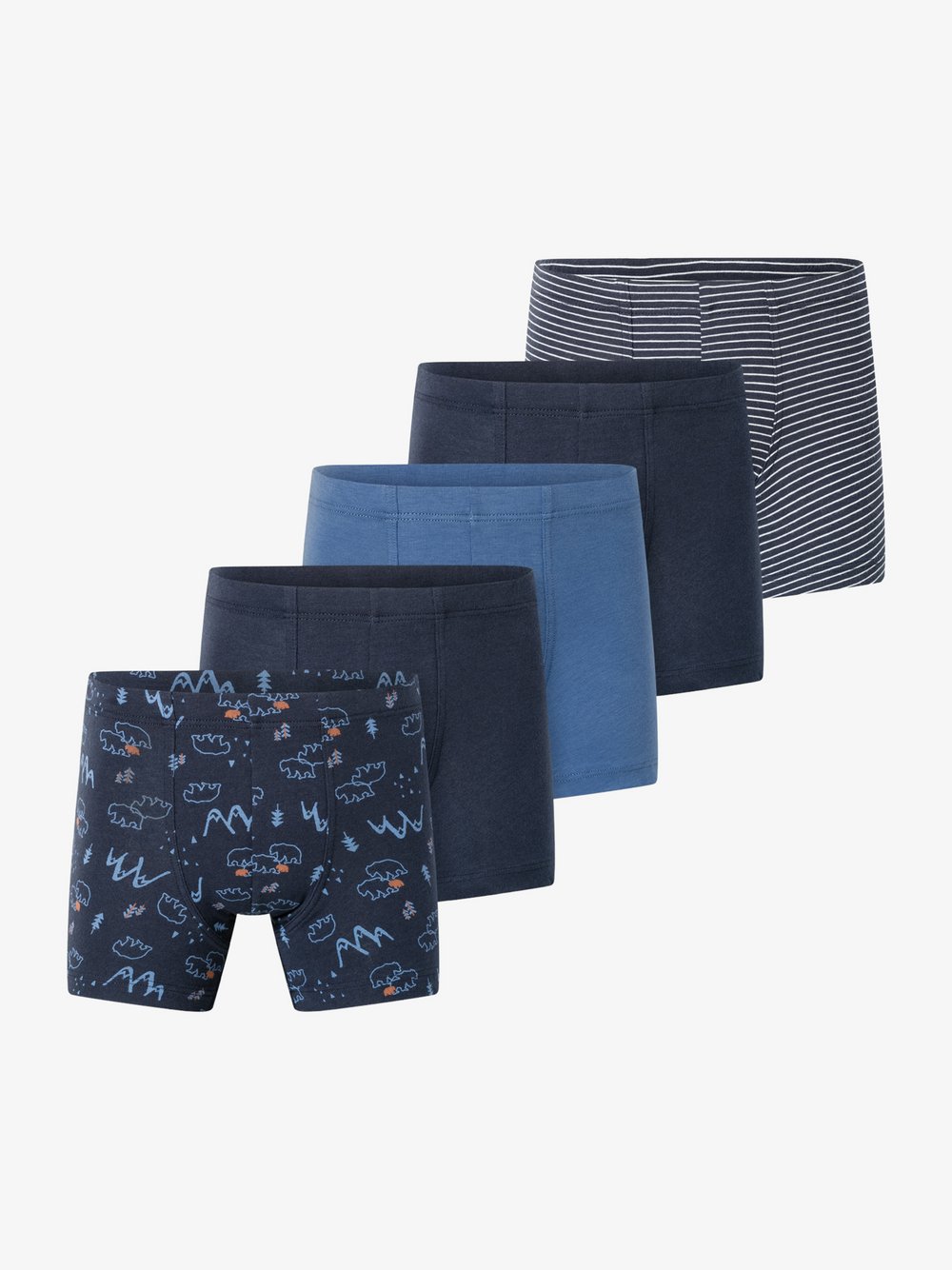 Schiesser Retro Boxer Jungen mehrfarbig, 104 Image