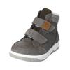 Sneaker RICOSTA "Ricosta Stiefelette Leder/Textil", Kinder, Gr. 32, grau, Leder, Textil, casual, Schuhe