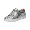 Sneaker CAPRICE "Caprice Sneaker Leder", Damen, Gr. 40, silber, Leder, casual, Schuhe