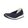 Ballerina IMAC "Imac Ballerinas Lederimitat/Textil", Damen, Gr. 40, blau (blau, weiß), Lederimitat, Textil, casual, Schuhe