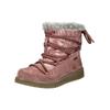Schnürstiefelette LEGERO "Legero Stiefelette Veloursleder/Textil", Damen, Gr. 41, rot (hellrot), Veloursleder, Textil, casual, Schuhe