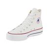 Sneaker CONVERSE "CHUCK TAYLOR ALL STAR LIFT", Gr. 42, vintage weiß, rot, navy, Textil, sportlich, Schuhe