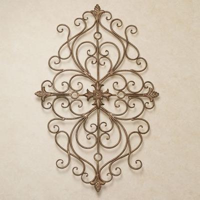 Ansovino Scrolling Wall Grille Antique Gold , Anti...