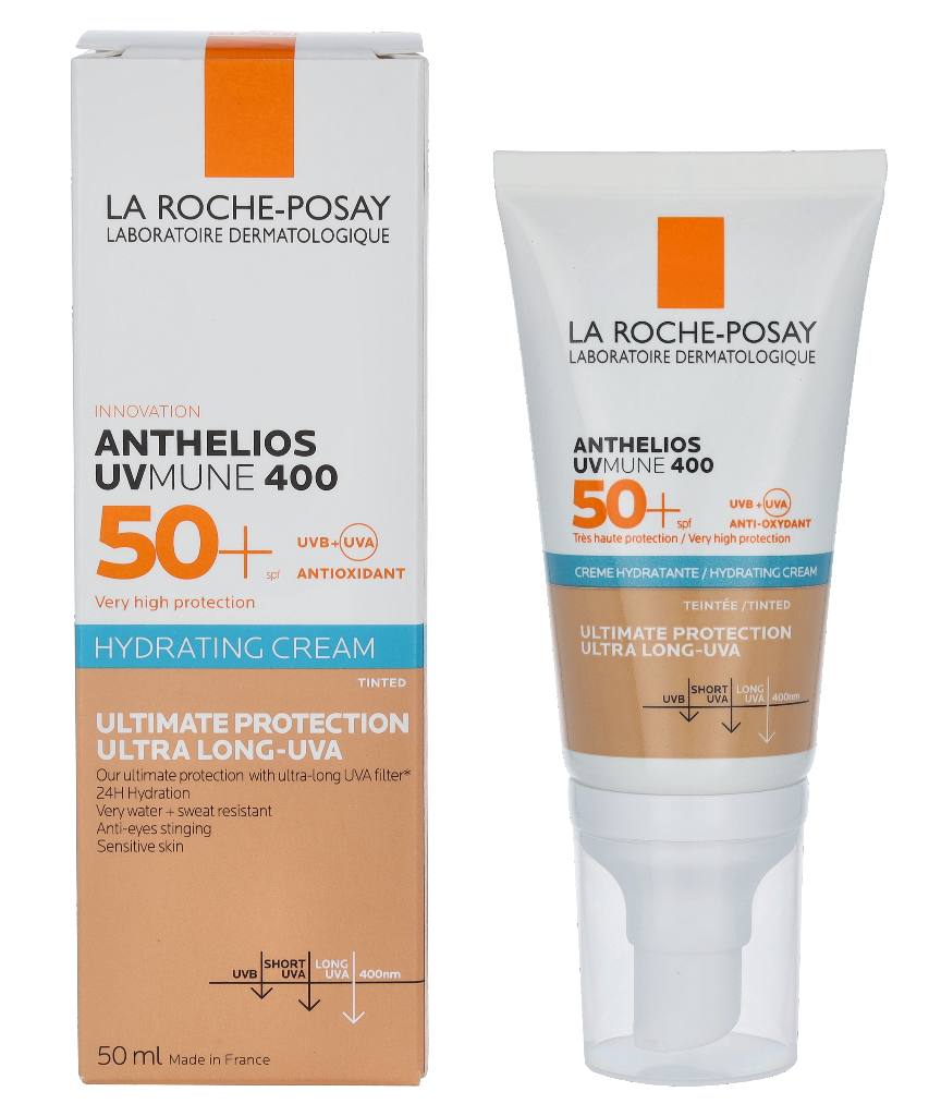 LRP Anthelios UVmune 400 Moisturizing Cream SPF50+. Image