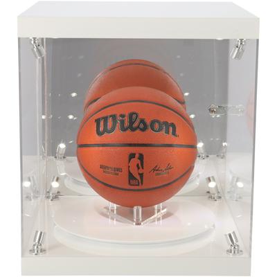 Hochwertige Basketball-Vitrine mit rotierendem LED-Licht