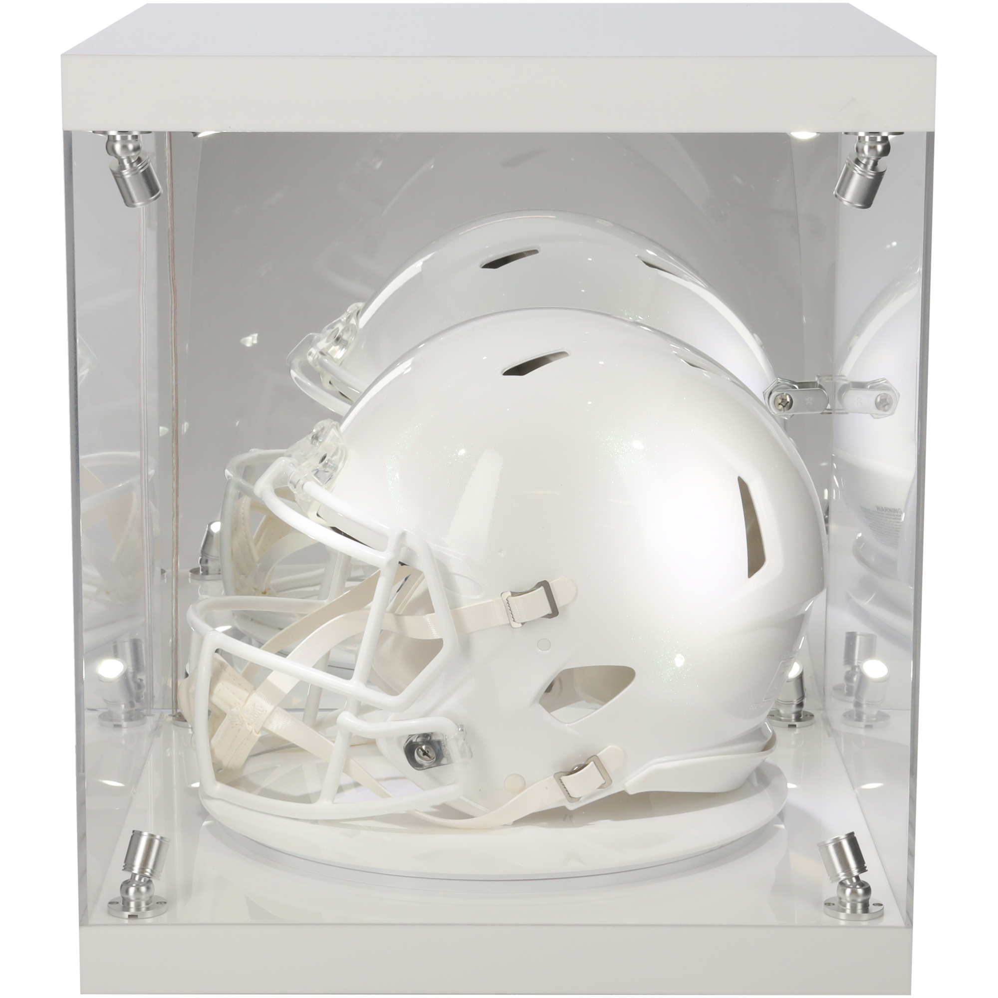 Hochwertige, drehbare LED-Vitrine für Helme in Originalgröße Image