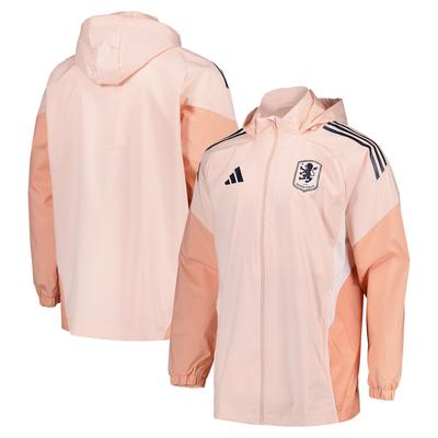 Aston Villa adidas Trainings-Allwetterjacke – Pink Image