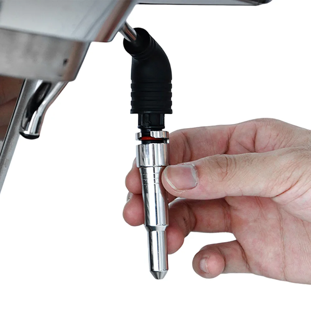 Dampfdüse, rostfrei, Kaffeemaschine, Dampfdüse, waschbarer Milchaufschäumer, Schaumschlauch für Delonghi EC 9335 9665 ECAM22.110SB Image