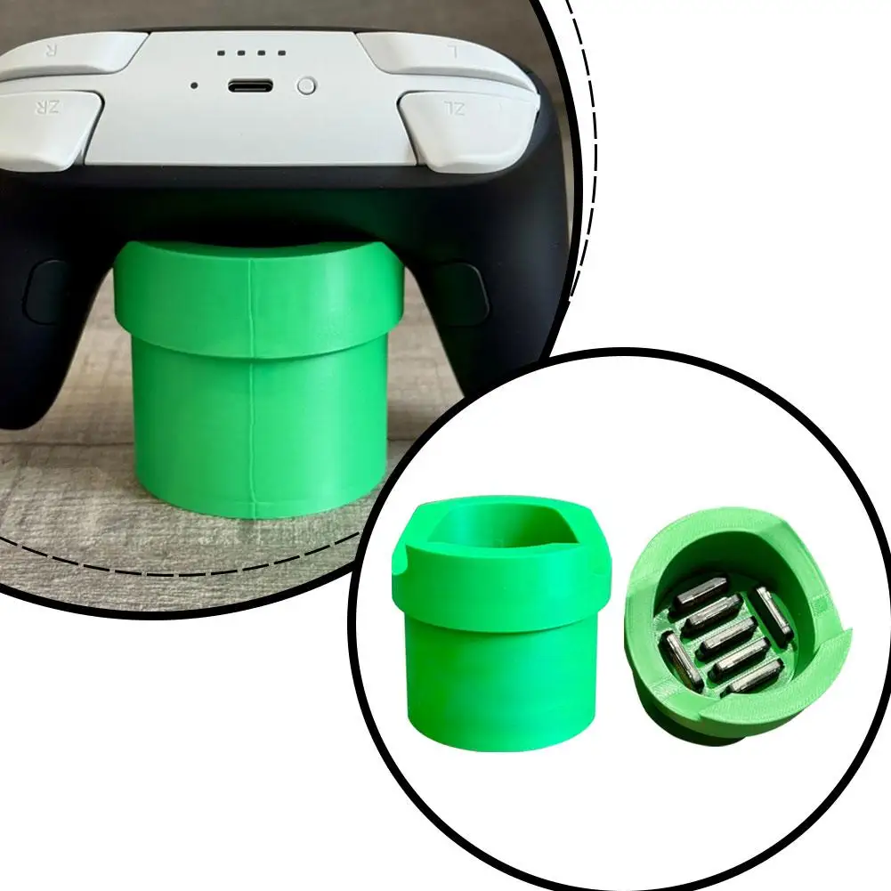 Grün Spielkonsole Controller Ständer Für Schalter/schalter2/Xbox Spielkonsole Controller Dock Gamepad Schreibtisch Halter Griff halterung Basis Image