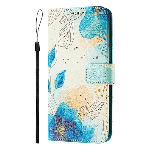 Handy Hülle Handyhüllen Für iPhone 17 Pro Max 17 Air 16 15 14 Pro Max Plus 13 12 11 Pro Max Mini Brieftaschenhülle Mit Ständer Magnetisch Vollschutz Retro TPU PU-Leder Image