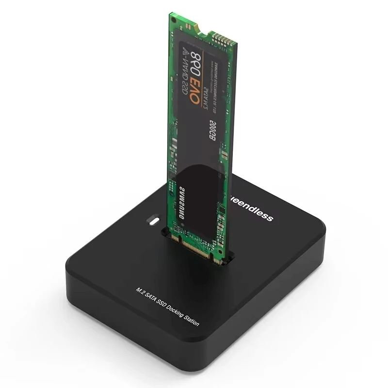 Blueendless Externe SSD-Festplatte M.2 SSD-Gehäuse 10 Gbit/s Online-Lesen Schreiben Geschwindigkeit SSD-Gehäuse für M2 SSD HHD Dockingstation Image