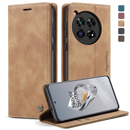 Handy Hülle Handyhüllen Für OPPO Universal Flip-Cover Ständer Stoßfest TPU PU-Leder Image