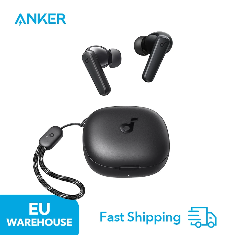 Soundcore by Anker R50i Wireless Bluetooth Headphones In-Ear, 10 mm Driver, Bluetooth 5.3, Adjustable EQ, 30 Hours Playtime Image