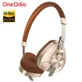 Oneodio F4 Cuffie Bluetooth wireless retrò Audio ad alta risoluzione On Ear Cuffie Bluetooth 5.4 con microfono Cuffie HiFi in metallo