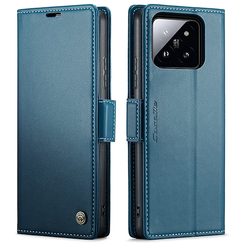 Handy Hülle Handyhüllen Für Xiaomi Universal Flip-Cover Vollschutz Ständer Kartenfach TPU PU-Leder Image