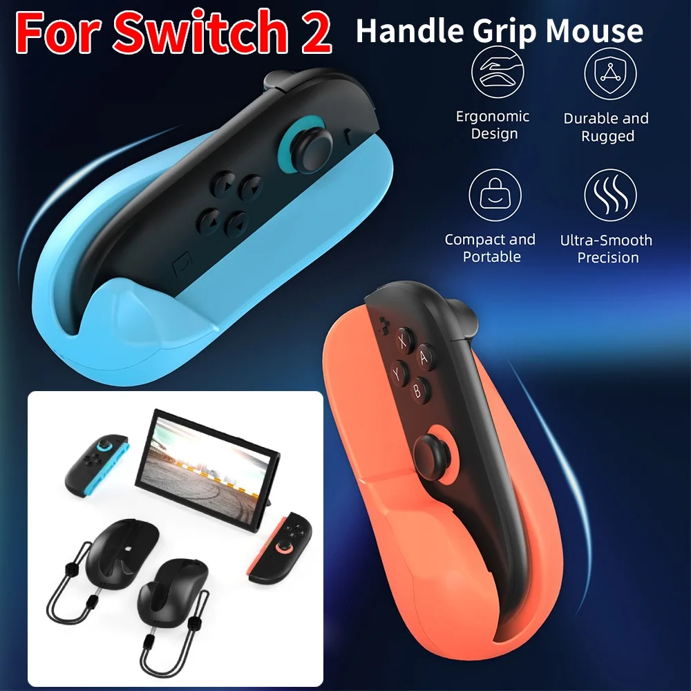 Für Schalter 2 Links + Rechts Joy-Cons 2PCS Gaming Maus Stehen Ergonomische Griff Mäuse Halter Desktop Maus grip Basis Gaming Zubehör Image