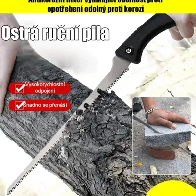 TUOSEN Gardening hand saw SK5 stainless steel portable wallboard saw pruning saw bonsai woodworking saw saw phoenix tail saw