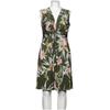 Ilse Jacobsen Damen Kleid, Gr. 44, grün, Elasthan, Synthetik