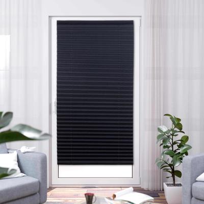 Plissee K-HOME "COMO", schwarz, B:50cm H:210cm, Obermaterial: 100% Polyester, Plissees Image