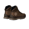 Winterstiefel THE NORTH FACE "M BACK-TO-BERKELEY IV LEATHER WP", Damen, Gr. 42, demitasse braun, garnet, Leder, sportlich, Schuhe, aus Leder, wasserdicht