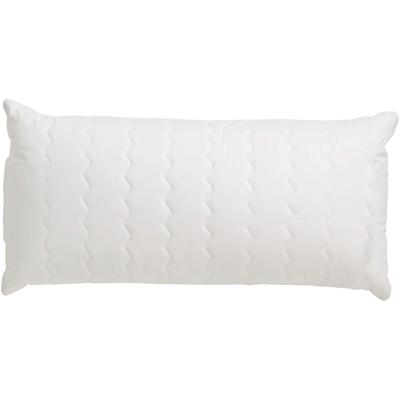 Microfaserkissen CENTA-STAR "Aqua Aktiv", weiß, B:40cm L:80cm, Bezug: 100% Baumwolle. Füllung: 100% Polyester, Kopfkissen, gesteppt Image
