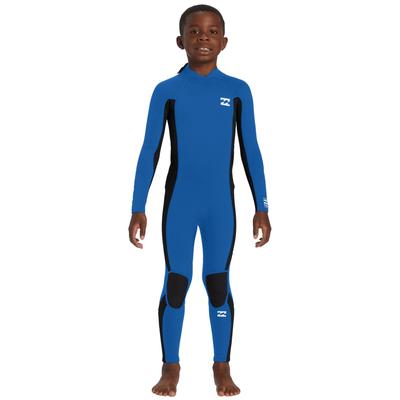 Neoprenanzug BILLABONG "4/3mm Toddler Foil" Gr. 2, blau (mid blau), Sportanzüge, 2(84-92cm), 80% Neopren, 20% Nylon