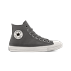Sneaker CONVERSE "CHUCK TAYLOR ALL STAR WIDE", Gr. 38, sharkskin, vintage weiß, vintage weiß, Textil, sportlich, Schuhe