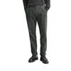 Chinohose MARC O'POLO "aus reiner Bio-Baumwolle", Herren, Gr. 32, Länge 34, grün (mangrove), Obermaterial: 100% Baumwolle; Futter: 65% Polyester, 35% Baumwolle, unifarben, casual, gerade, unten schmal normal, Hosen