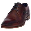 Schnürschuh BUGATTI, Herren, Gr. 47, braun (braun used), Leder, used, festlich, Schuhe, Abendschuh, Businessschuh, Festtagsschuh mit Hand Finish