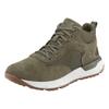 Schnürboots TIMBERLAND "VOYAGER PARKMID LACE UP SNEAKER", Gr. 43,5, dunkelgrün suede, Leder, sportlich, Schuhe, Winterschuhe, Sneakerboots, Winterboots