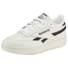Sneaker REEBOK CLASSIC "CLUB C DOUBLE REVENGE", Gr. 37, chalk, cschwarz, chalk, Synthetik, Textil, sportlich, Schuhe