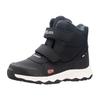Winterstiefel TROLLKIDS "KIDS HAFJELL WINTER BOOTS", Gr. 39, schwarz, Synthetik, sportlich, Schuhe, wasserdicht, Klettverschluss, reflektierende Details