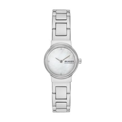 Quarzuhr SKAGEN "FREJA LILLE", edelstahlfarben, silberfarben, Armbanduhren, Damen, Armbanduhr, Damenuhr, Edelstahlarmband, analog Image