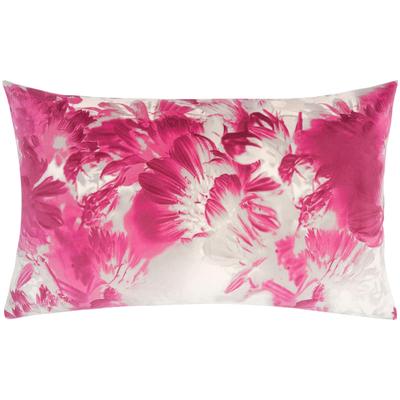Dekokissen PAD "Romance Flower", pink (pink, beige), B:60cm L:35cm, Polyester, Dekokissen_Sitzkissen_Kissenhüllen, Made in Europe Image