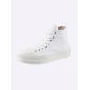 Sneaker HEINE, Damen, Gr. 40, weiß, Textil, modisch, Schuhe