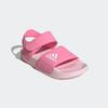 Badesandale ADIDAS SPORTSWEAR "ADILETTE SANDALE", Gr. 29, bliss pink, cloud weiß, clear pink, Synthetik, sportlich, Schuhe, mit Klettverschluss