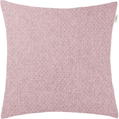 Kissenhülle ESPRIT "Harp Structure, Wendekissenhülle ohne Füllung, 1 Stück", rosa (pink, rose), B:45cm L:45cm, Polyester, Obermaterial: 100% Polyester, Kissenbezüge, in Flanelloptik Image