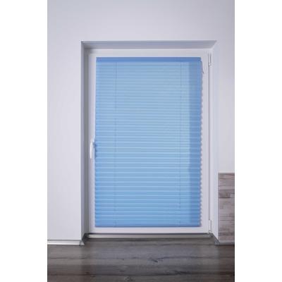 Plissee K-HOME "COMO", blau (iceblau), B:70cm H:130cm, Obermaterial: 100% Polyester, Plissees Image