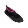 Badeschuh ARENA "ARENA WATERSHOES", Gr. 44, schwarz_grau, pink, sportlich, Schuhe