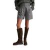 Shorts MARC O'POLO "aus Schurwolle-Mix", Damen, Gr. 44, Normalgrößen, bunt (multi), Obermaterial: 60% Wolle (Schafwolle), 35% Polyester, 5% Polyamid, unifarben, casual, regular fit kurz, Hosen